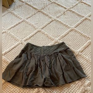 Army green flowy shorts. American Eagle size medium
